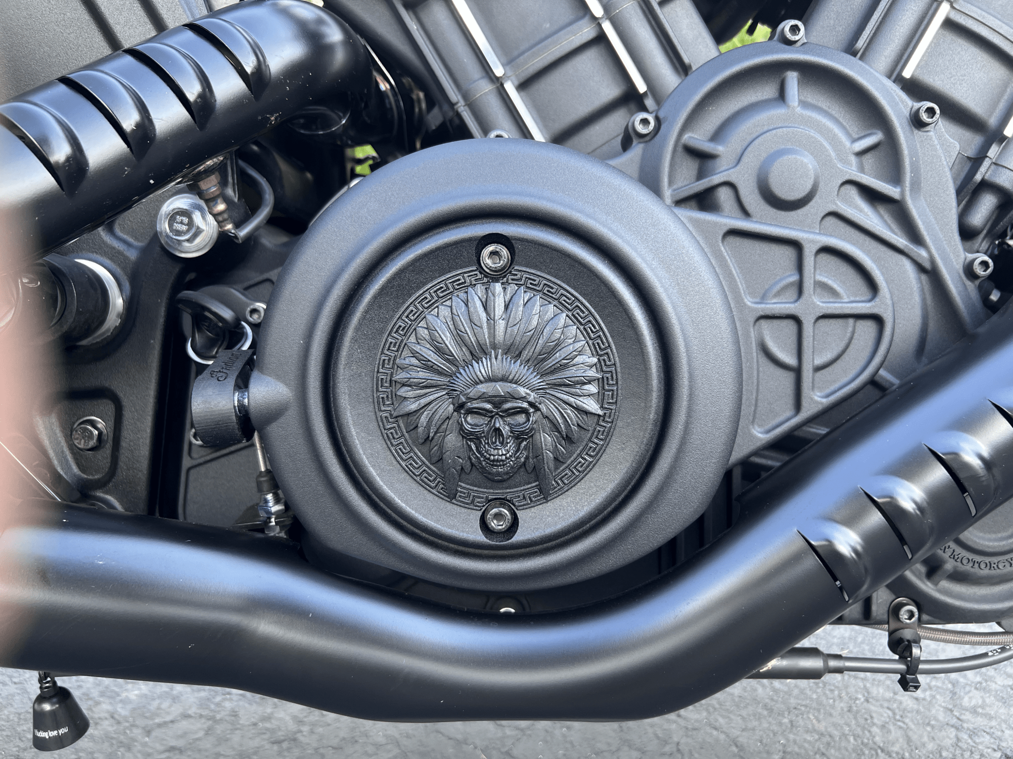 Indian Scout - Primary Cover - Custom 3d Printed - MotoMod.Art