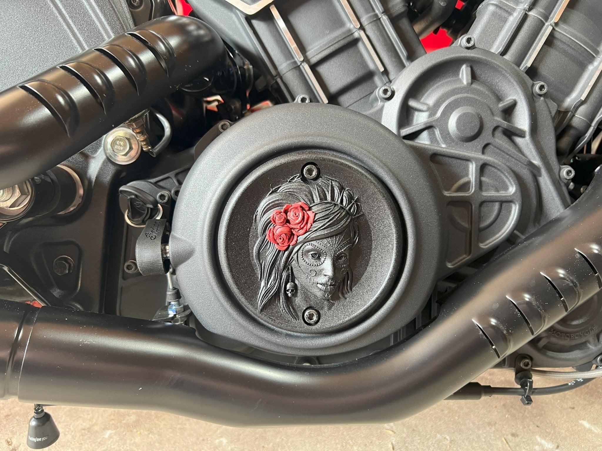 Indian Scout - Primary Cover - Custom 3d Printed - MotoMod.Art