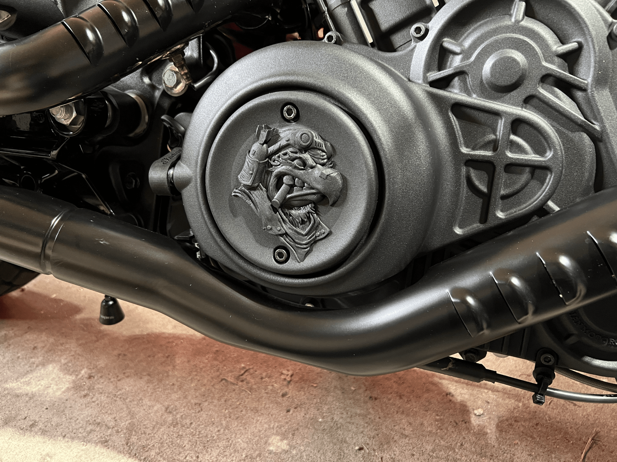 Indian Scout - Primary Cover - Custom 3d Printed - MotoMod.Art